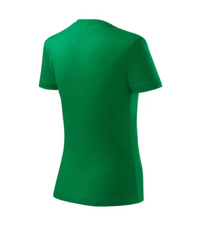 Koszulka damska 145g Classic New 133 z logo własnym nadrukiem na sercu i plecach odzież reklamowa WSZYSTKIE KOLORY (51).webp