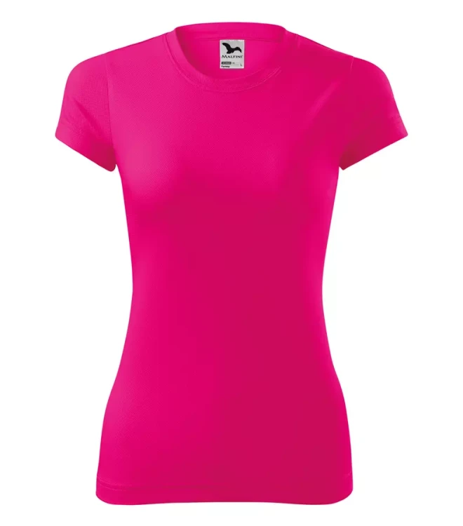 Koszulka damska 150g Fantasy 140 z logo własnym nadrukiem na sercu i plecach odzież reklamowa WSZYSTKIE KOLORY (24).webp