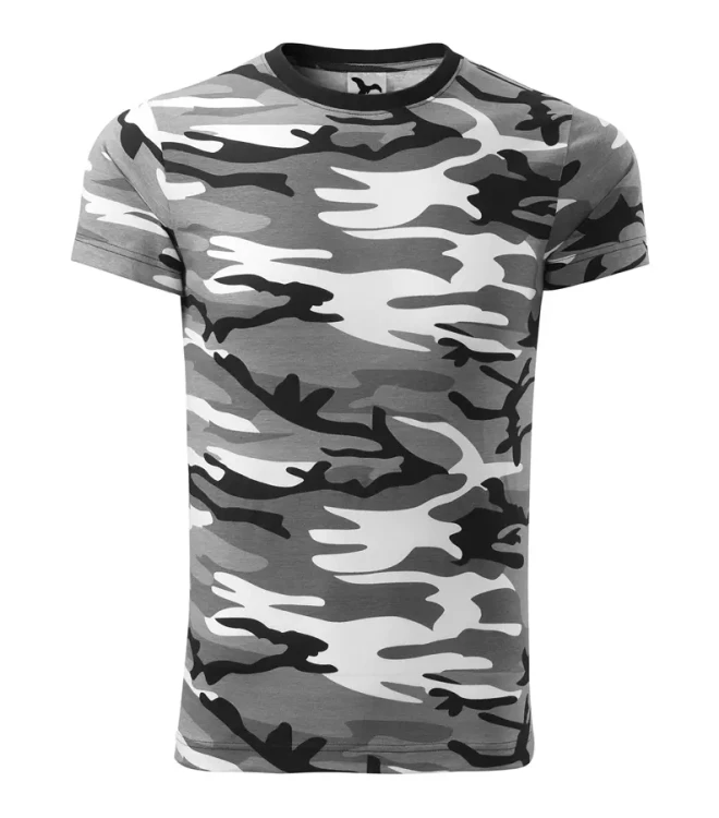 Koszulka unisex 160g Camouflage 144 z logo własnym nadrukiem na sercu odzież reklamowa WSZYSTKIE KOLORY (3).webp