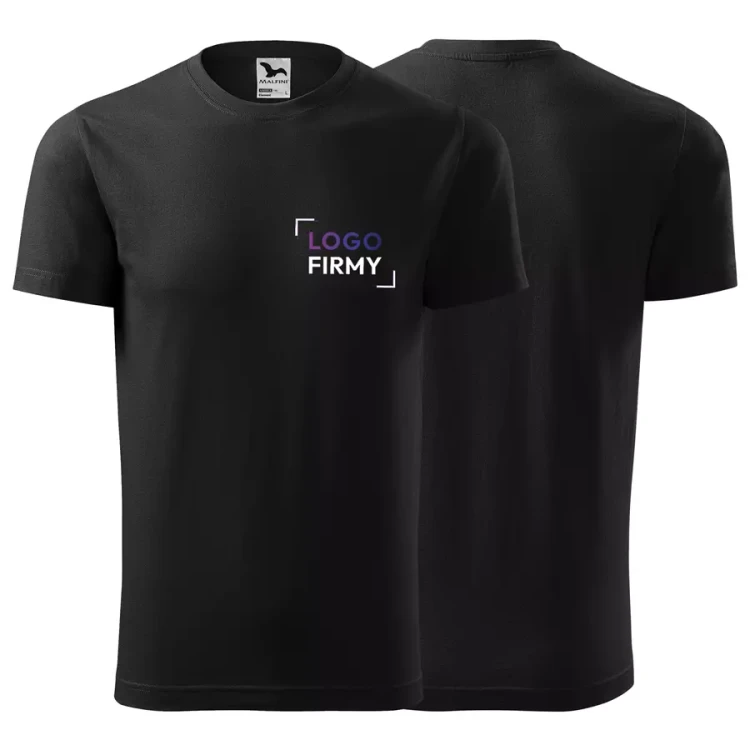 Koszulka unisex 180g Element 145 z logo własnym nadrukiem na sercu odzież reklamowa WSZYSTKIE KOLORY  (1).webp