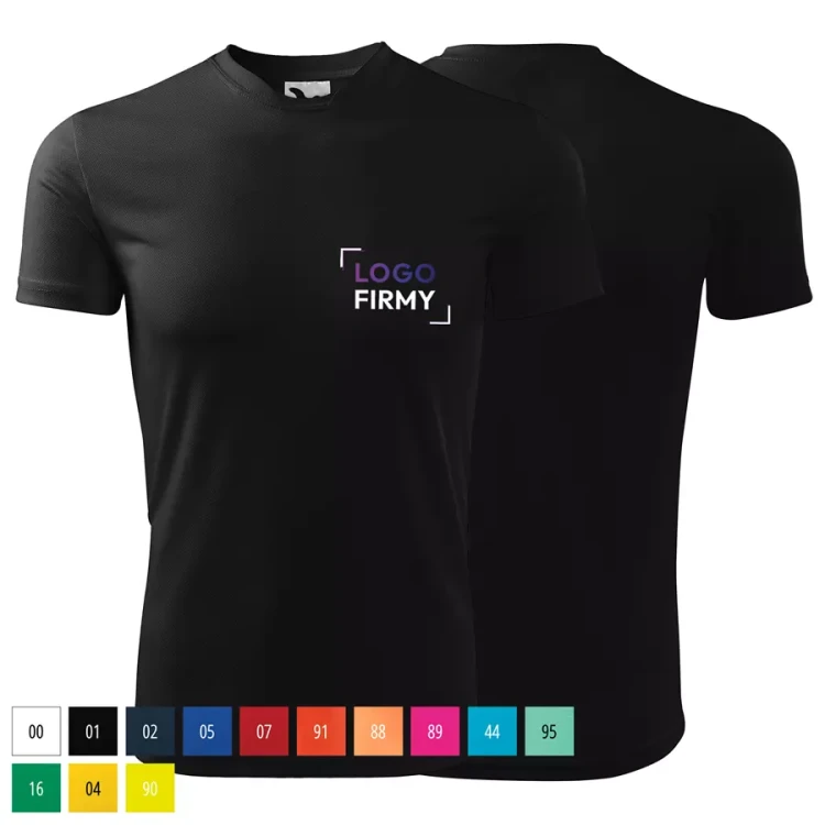 Koszulka dziecięca 150g Fantasy 147 z logo własnym nadrukiem na sercu odzież reklamowa WSZYSTKIE KOLORY (1).webp