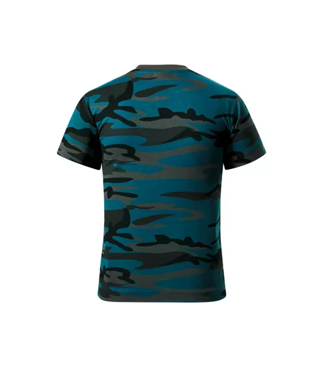 Koszulka dziecięca unisex 160g Camouflage 149 z logo własnym nadrukiem na sercu i plecach odzież reklamowa WSZYSTKIE KOLORY (13).webp