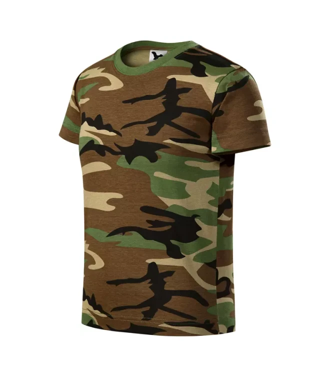 Koszulka dziecięca unisex 160g Camouflage 149 z logo własnym nadrukiem na sercu odzież reklamowa WSZYSTKIE KOLORY (8).webp