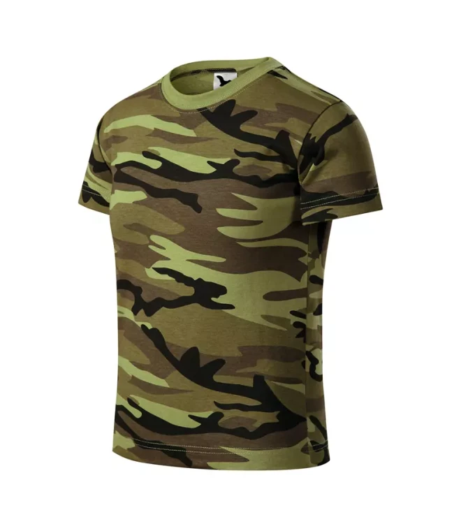 Koszulka dziecięca unisex 160g Camouflage 149 z logo własnym nadrukiem na sercu odzież reklamowa WSZYSTKIE KOLORY (11).webp