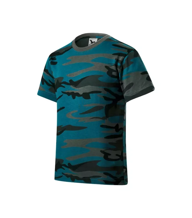 Koszulka dziecięca unisex 160g Camouflage 149 z logo własnym nadrukiem na sercu odzież reklamowa WSZYSTKIE KOLORY (14).webp