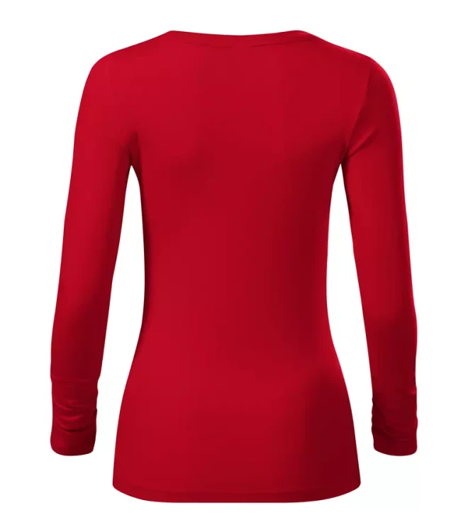 Koszulka damska z długim rękawem 160g Brave 156 z logo własnym nadrukiem na sercu i plecach odzież reklamowa WSZYSTKIE KOLORY (12).webp