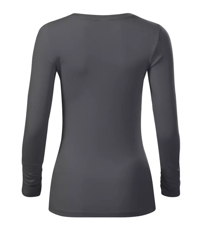 Koszulka damska z długim rękawem 160g Brave 156 z logo własnym nadrukiem na sercu i plecach odzież reklamowa WSZYSTKIE KOLORY (15).webp