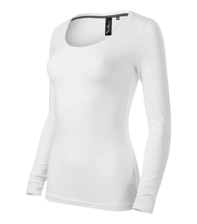 Koszulka damska z długim rękawem 160g Brave 156 z logo własnym nadrukiem na sercu odzież reklamowa WSZYSTKIE KOLORY (5).webp