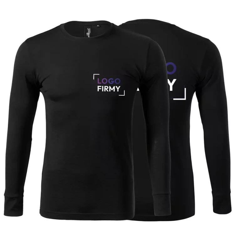 Koszulka męska z długim rękawem 190g Merino Rise LS 159 z logo własnym nadrukiem na sercu i plecach odzież reklamowa WSZYSTKIE KOLORY (15).webp