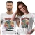 ZESTAW KOSZULEK dla Mamy i Taty na Dzień Ojca i Matki z napisem Mamozaur i Tatozaur.  (1).webp