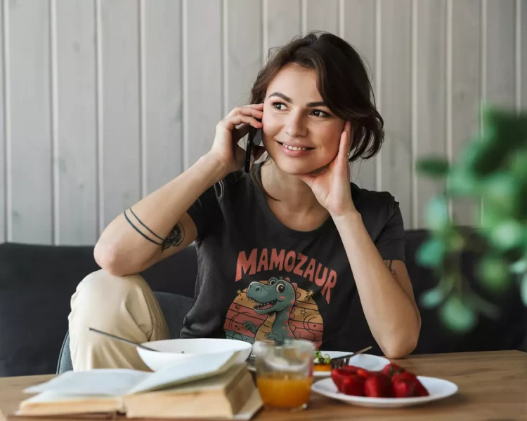 ZESTAW KOSZULEK dla Mamy i Taty na Dzień Ojca i Matki z napisem Mamozaur i Tatozaur kolor czarne (9).webp