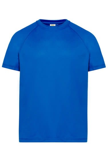 koszulka sportowa z własnym nadrukiem koszulka techniczna odzież reklamowa sportowa kolor niebieski.jpg