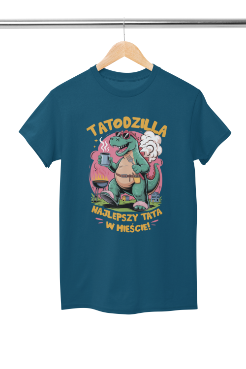 Koszulka dla Taty Filmowy Upominek Dzień Ojca Urodziny TATODZILLA GODZILLA