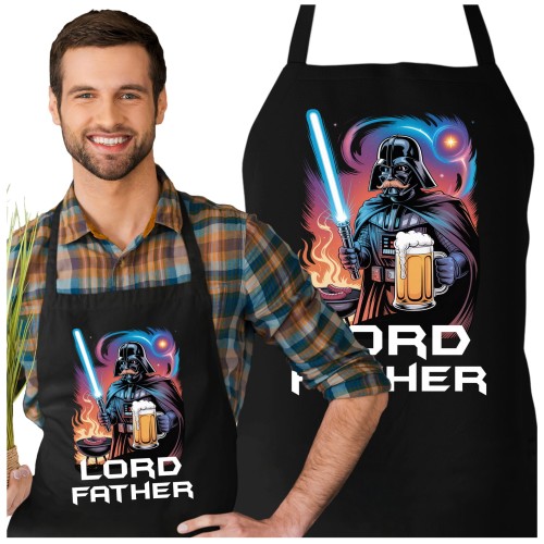 Upominek FARTUCH NA DZIEŃ OJCA dla Taty Stylowy PREZENT Lord Father