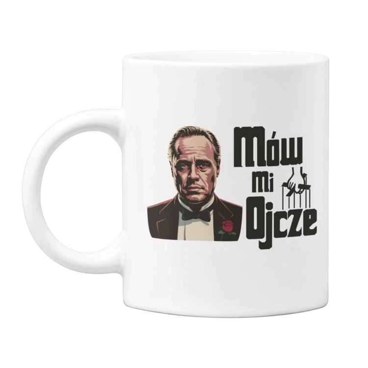 KUBEK dla Taty Super Upominek na Dzień Ojca z napisem Mów mi ojcze.  (2).webp