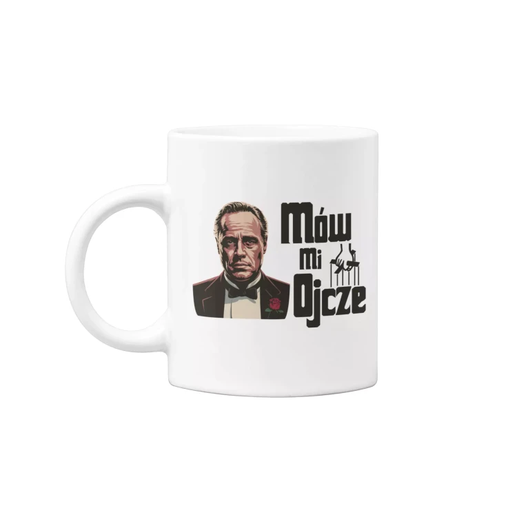 KUBEK dla Taty Super Upominek na Dzień Ojca z napisem Mów mi ojcze.  (4).webp