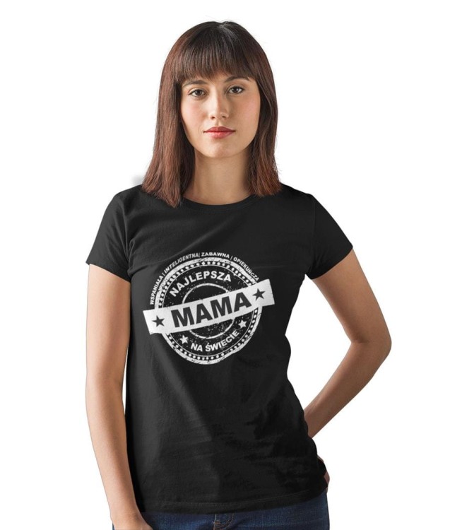 6 Koszulka dla Mamy na Dzień Mamy urodziny z napisem Certyfikat najlepszej mam.jpg