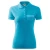 Koszulka polo TURKUSOWA z logo na sercu damska z haftem logo firmy 200g 210 kolor 44 koszulka polo.webp