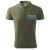 Koszulka polo KHAKI z logo na sercu męska z HAFTEM logo firmy 200g 203 kolor 09 koszulka polo.webp