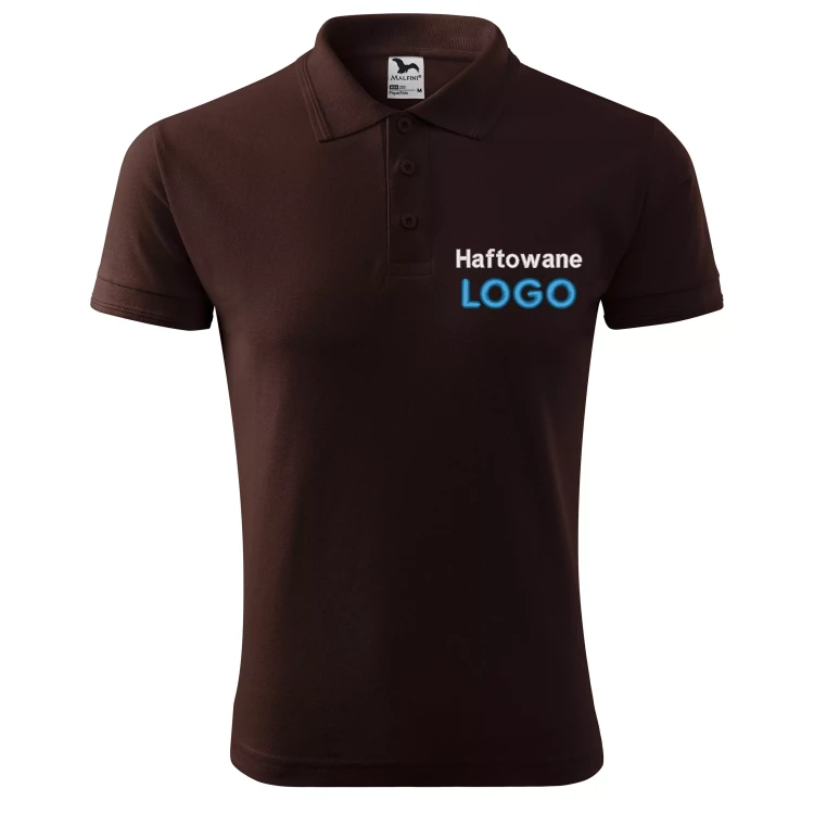 Koszulka polo KAWAOWA z logo na sercu męska z HAFTEM logo firmy 200g 203 kolor 16 koszulka polo.webp