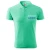 Koszulka polo MIĘTOWA z logo na sercu męska z HAFTEM logo firmy 200g 203 kolor 95 koszulka polo.webp