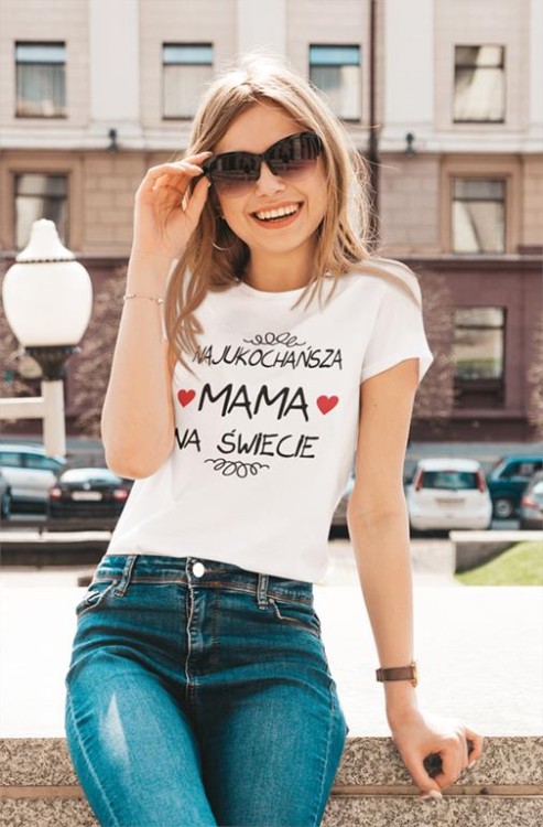 6 (Koszulka dla Mamy z napisem Najukochańsza mama na świecie kolor koszulki biały.jpg