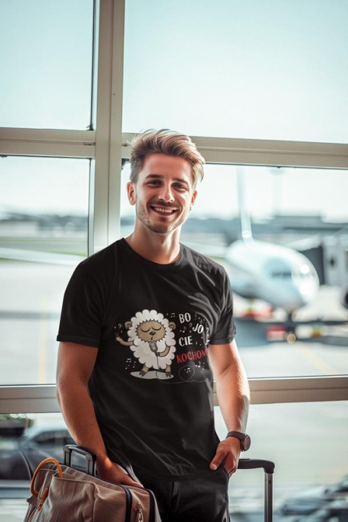 Koszulka dla Chłopaka modny prezent na Walentynki lub Urodziny stylowa koszulka z napisem BO JO CIĘ KOCHOM (4).jpg