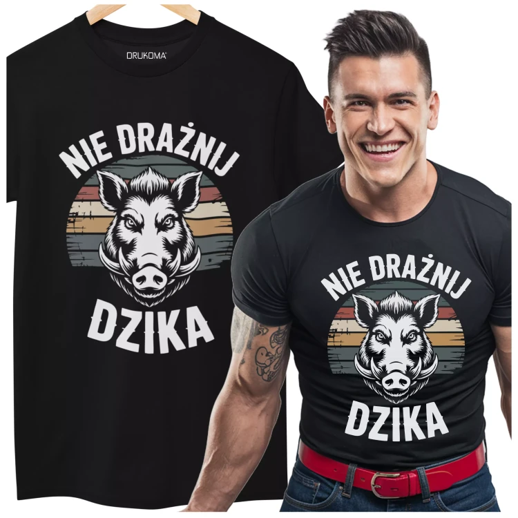 KOSZULKA NA DZIEŃ CHŁOPAKA PREZENT DLA CHŁOPAKA Z NAPISEM NIE DRAŻNIJ DZIKA (3).webp