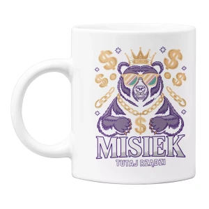 KUBEK NA DZIEŃ CHŁOPAKA PREZENT DLA CHŁOPAKA Z NAPISEM MISIEK TU RZĄDZI (2).webp