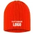 Czapka zimowa Beanie Kolor ORF - Orange Fluor (2).webp