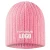 Czapka zimowa Beanie Kolor PK - Pink (2).webp