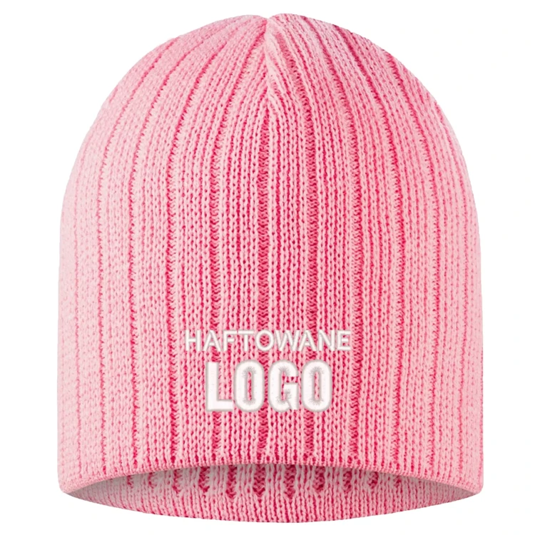 Czapka zimowa Beanie Kolor PK - Pink (2).webp