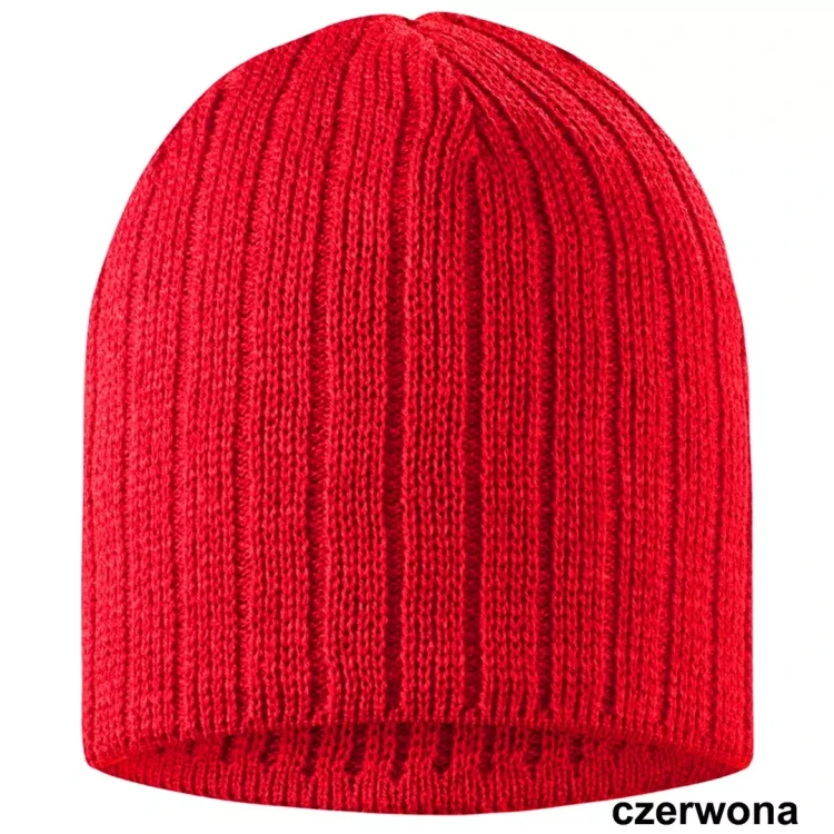 Czapka zimowa Beanie Kolor RD - Red (3).webp