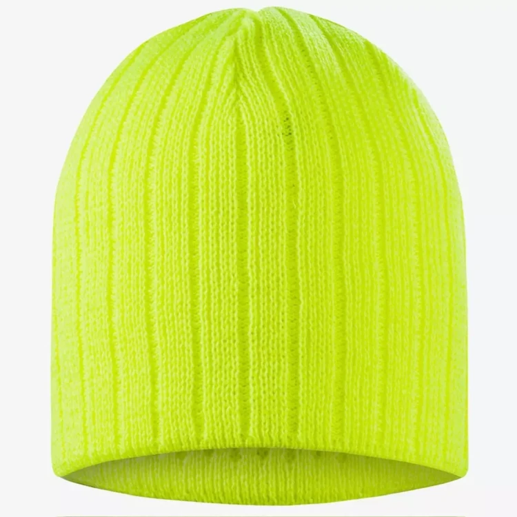 Czapka zimowa Beanie Kolor SYF - Gold Fluor (1).webp