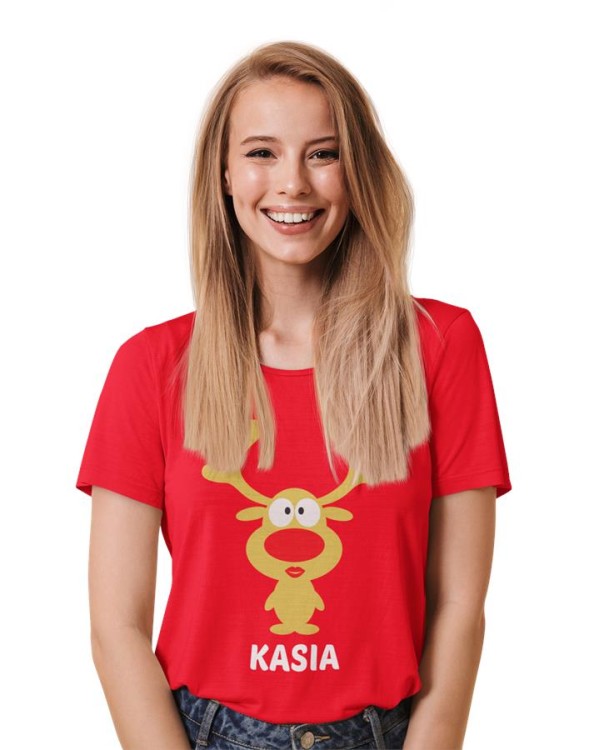 KOSZULKA ŚWIATECZNA DLA DZIEWCZYNY RENIFER Z IMIENIEM (1).jpg