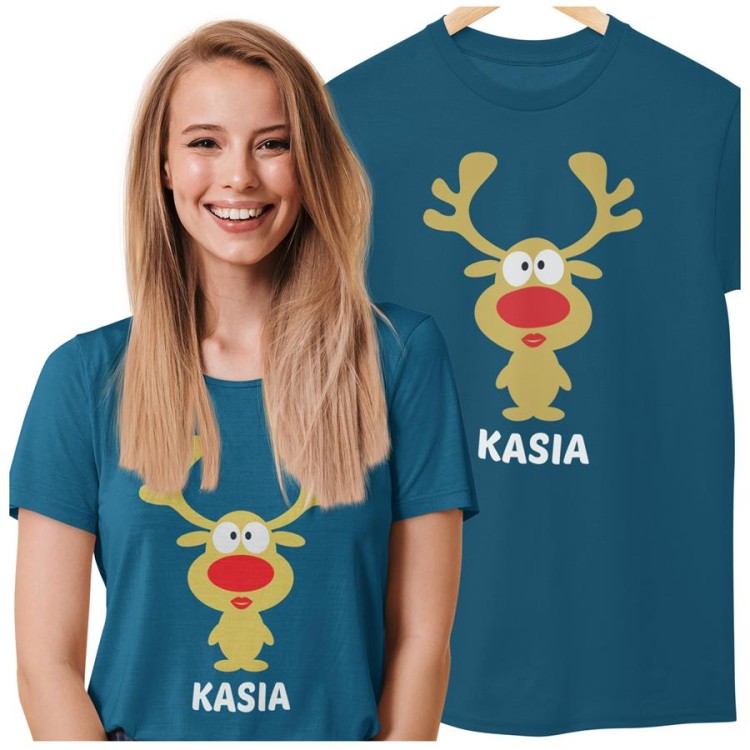 KOSZULKA ŚWIATECZNA DLA DZIEWCZYNY RENIFER Z IMIENIEM (3).jpg