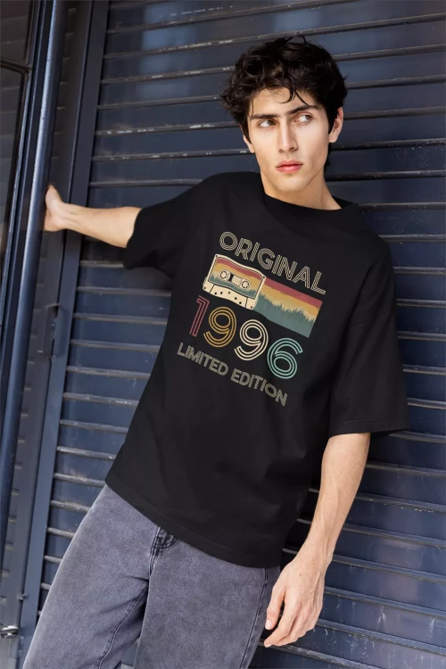 Koszulka na urodziny na 30 TRZYDZIESTKĘ z napisem ORIGINAL 1996 LIMITED EDITION  (5).webp