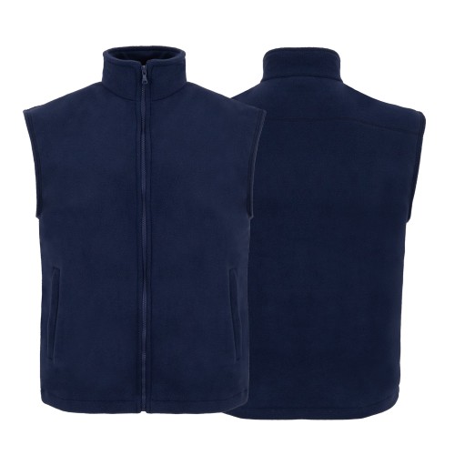 Kamizelka polarowa FLRA350V Premium unisex z haftem logo firmy 340-360g kol. NAVY (12).jpg