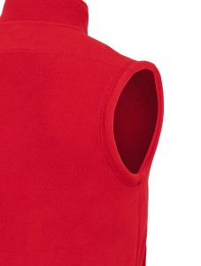 Kamizelka polarowa FLRA350V Premium unisex z haftem logo firmy 340-360g kol. RED (7).jpg