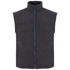 Kamizelka polarowa FLRA350V Premium unisex z haftem logo firmy 340-360g kol. GRAPHITE (7).jpg