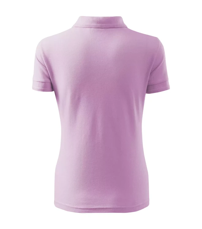 Koszulka polo z logo na sercu i plecach damska z nadrukiem logo firmy 200g 210 kolor ORHID D1 koszulka polo (3).webp