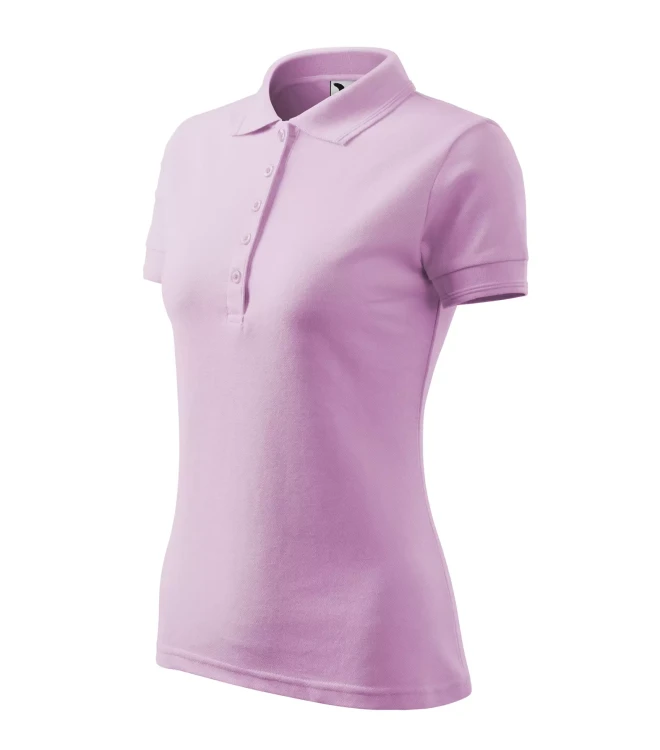 Koszulka polo z logo na sercu i plecach damska z nadrukiem logo firmy 200g 210 kolor ORHID D1 koszulka polo (5).webp