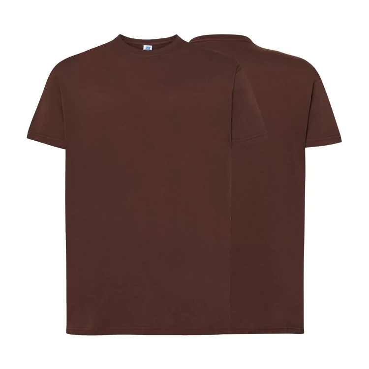 Premium T-shirt JHK TSRA 190 - CHOCOLATE (2).webp
