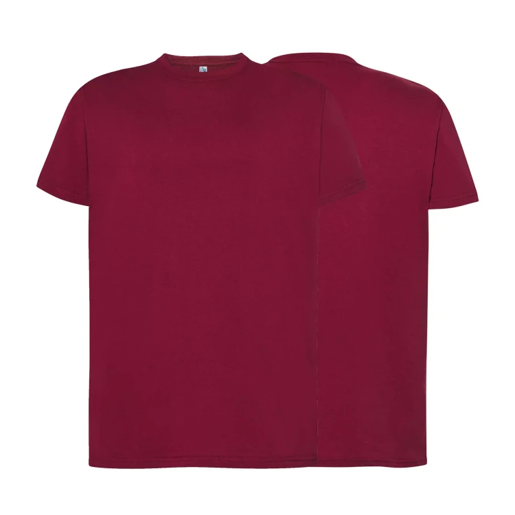 Premium T-shirt JHK TSRA 190 - BURGUNDY (2).webp