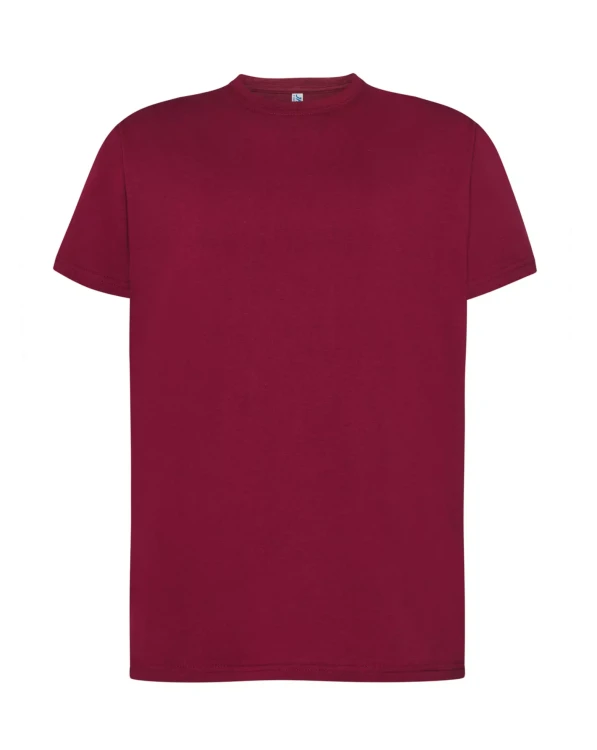 Premium T-shirt JHK TSRA 190 - BURGUNDY (3).webp