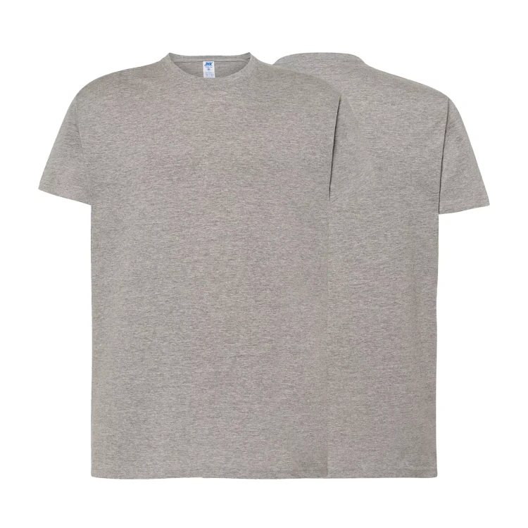 Premium T-shirt JHK TSRA 190 - GREY MELANGE (1).webp