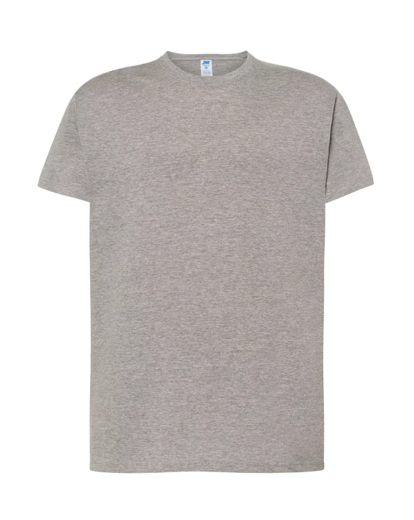 Premium T-shirt JHK TSRA 190 - GREY MELANGE (3).webp