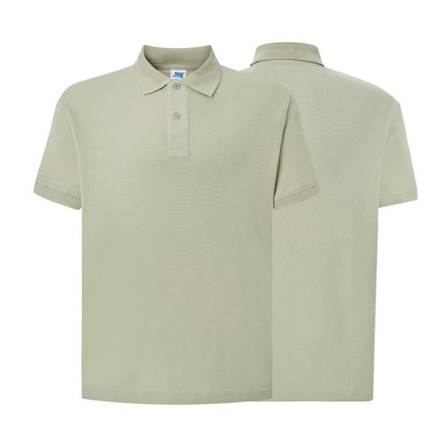 Koszulka polo pale green męska z haftem nadrukiem logo firmy 210g PORA 210 kolor PG koszulka polo (Copy).jpg
