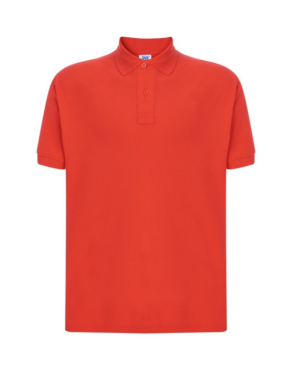 Koszulka polo warm red męska z haftem nadrukiem logo firmy 210g PORA 210 kolor WR koszulka polojhktshirt_pora210_wr_side (2) (Copy).jpg
