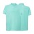 Koszulka polo mint green męska z haftem nadrukiem logo firmy 210g PORA 210 kolor MG koszulka polo (Copy).jpg